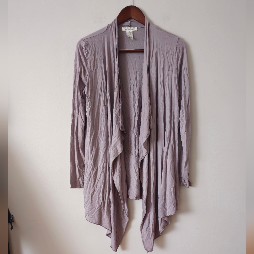Barefoot dreams Luxe milk jersey cardigan